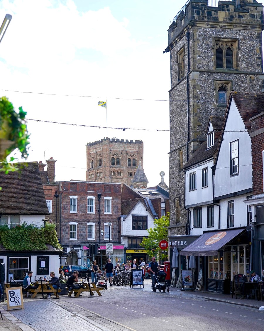 St Albans city centre